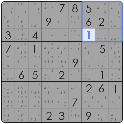 block sudoku puzzle